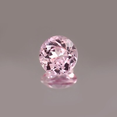 AAA Natürlicher Madagascar Pink Umba Saphir Lose Runde Edelstein Schliff 1,20 CT