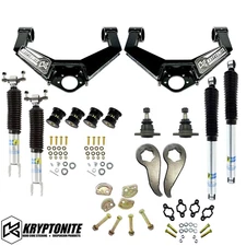 Kryptonite Stage 3 Leveling Kit With Bilstein Shocks For 11-19 GM 2500HD 3500HD