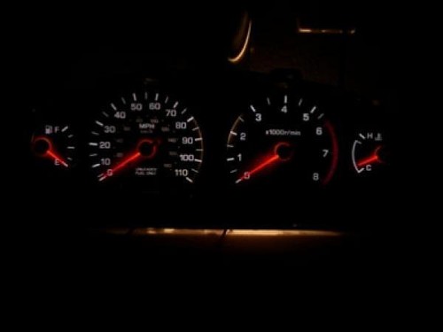 White Face Gauges for 2000-2001 Nissan Xterra Frontier - Picture 4 of 4