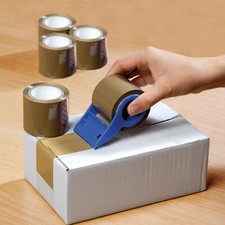 Parcel Tape Dispenser with 5 Rolls of Tape