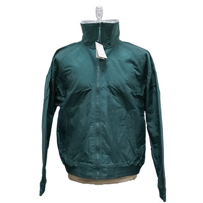 Tri-Mountain 3400 Clipper Men's Nylon Jersey Forest Green Zip Up