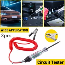 2X 6-24V Digital Electric Voltage Circuit Tester Automotive Test Light Car Truck