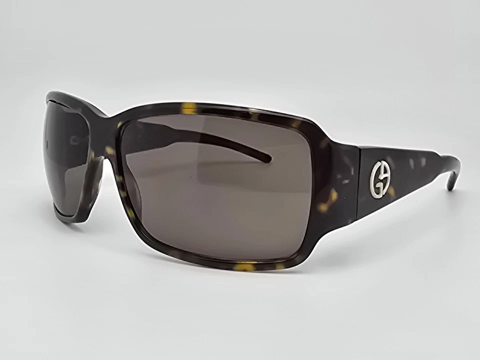 Giorgio Armani GA196/S 086 Dark Havana Frame Grey Lens Sunglasses Italy 64mm - Image 3 of 4