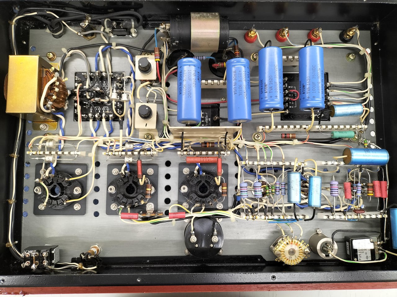 Homemade Mono Tube Amplifier Amperex 6084 Telefunken EL156 Used