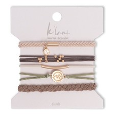 K  lani Hair Tie Bracelets for Women - Elastic Hair Bands That Double as Styli...