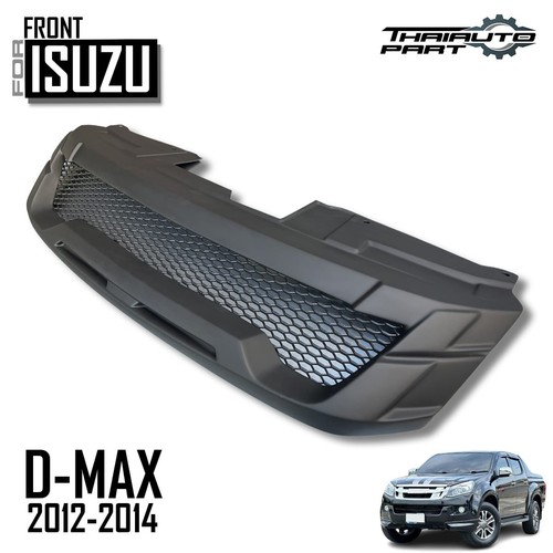 Front Grille Grill Matte Black Mesh For Isuzu D-MAX DMAX Ute Pickup TF 2012-2014 - Bild 1 von 10