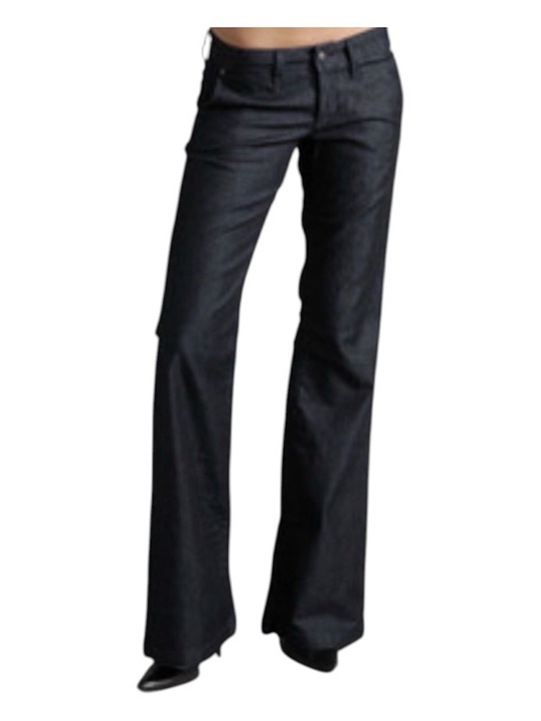 Habitual Virtuoso Dark Wash Low Rise Wide Leg Trouser Jeans 32” Inseam Size 31