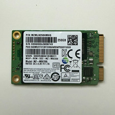 Samsung 850 EVO 250GB mSATA SATA III Internal SSD TRIM S.M.A.R.T. MZMLN250HMHQ