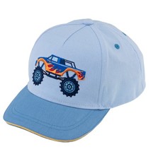 Fiebig Basecap cap Monstertruck Mütze Jungen Baseballcap hellblau