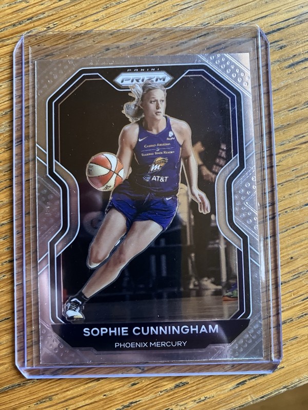 2021 Panini Prizm WNBA Sophie Cunningham RC #82 Base Set Rookie Card EX+