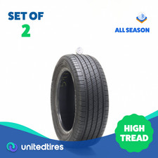 Set Of 2 Used 20555r16 Cooper Adventurer All Season 91v - 9.532 Set Of 2 Used 20555r16 Cooper Adventurer All Season 91v - 9.532