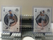 (2) 2022 Panini Mosaic Aces - Max Scherzer & Walker Buehler 