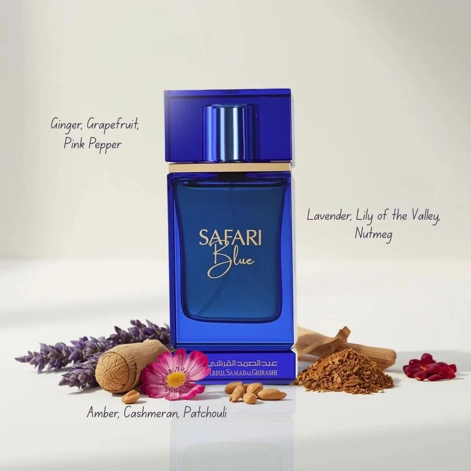 Spray Safari Blue Extrait de Parfum 75 ml (2,5 oz) por Abdul Samad Al Qurashi Foto 3 de 4