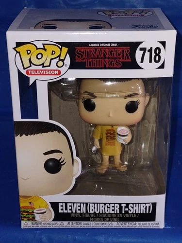 Stranger Things Burger T-Shirt Eleven Funko Pop Vinyl Figure 718
