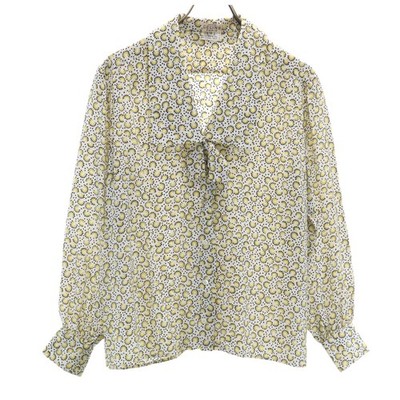 CELINE 90s Made in Italy Phoebe period Overall handle Long sleeve Bow tie sh...