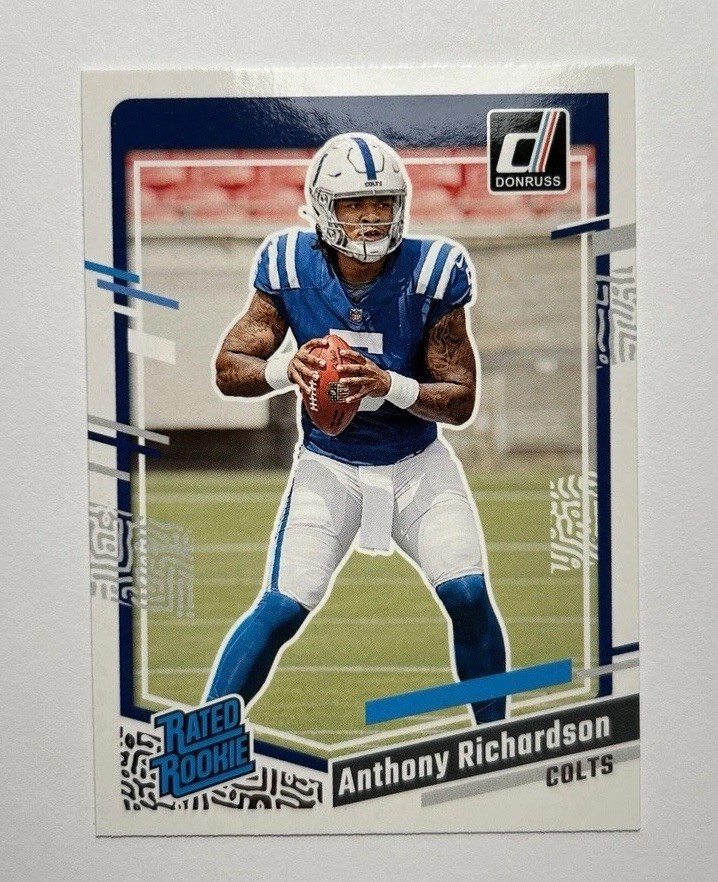 2023 Panini Donruss - Rated Rookie Anthony Richardson #343 (RC)