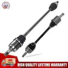 Pair Front CV Axle Shaft For 2003-2005 2006 2007 Honda Accord 2.4L Auto Trans.