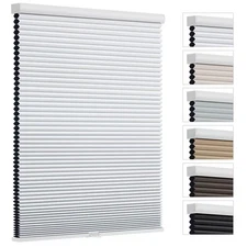 Changshade Blackout Cellular Shades Cordless for Indoor Windows Doors, Therma...