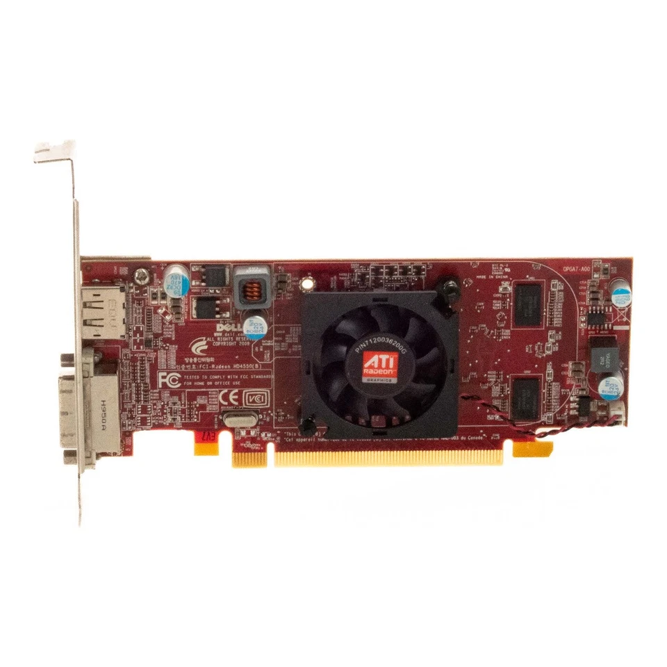 Graphic Card Dell Ati Radeon HD 4550 512MB DDR2 03Y14F Pcie - Image 2 of 3