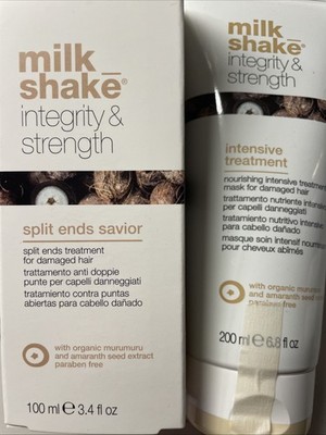 Milk Shake Integrity & Strength Split Ends Savior + Intensive Treatment Set New