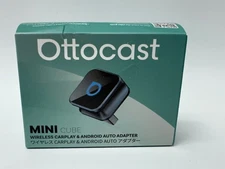 Ottocast Mini Cube 2 in 1 Wireless Apple CarPlay Android Auto Adapter USB Dongle