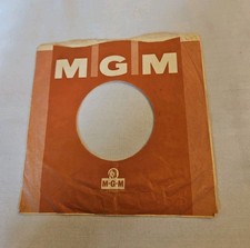 UK 45 RPM 7" RECORD SLEEVES CO. SINGLE SLEEVE SEE PHOTO MGM Records SLV402 