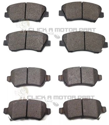 Front And Rear Brake Pads For Kia Pro Ceed Mk2 12-17 (Check Front Disc Size 280)