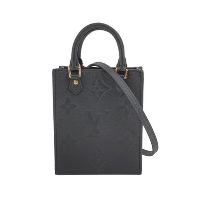 Louis Vuitton Pre-Owned Authentic Petit Sac Plat Crossbody Bag Monogram M81417