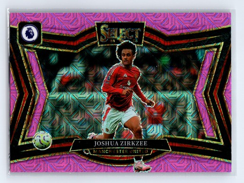 2024-25 Panini Select Premier League #230 Joshua Zirkzee Pink Mojo