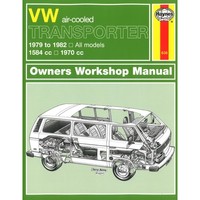 Vw T3 Transporter Alle Modelle 1979-1982 LuftgeküHlt Workshop Manual Haynes