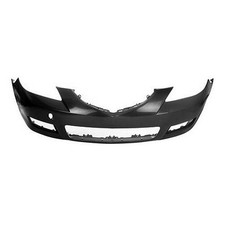 Bumper Cover Primed Front For 2007-2009 Mazda 3 I Gs Gx Sedan Bumper Cover Primed Front For 2007-2009 Mazda 3 I Gs Gx Sedan