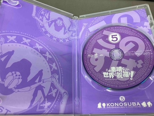 KonoSuba God's Blessing on this Wonderful World! Vol.5 Blu-ray Booklet Anime JP - Imagen 5 de 5