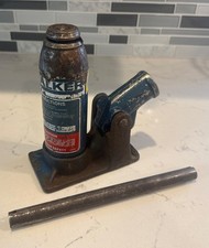 Vintage Walker Model 93225 1 12 Ton Portable Hydraulic Bottle Jack Usa