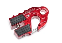 Factor 55 Red UltraHook XTV Winch Clevis Hook Aluminum 3/4" Shackle Pin 10K Max