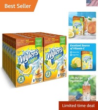 Refreshing Wyler's Light Iced Tea Lemonade Mix - 96 Sugar-Free Powder Packets