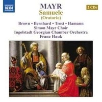 Ingolstadt Georgian - Mayr Samuele Oratorio - Cd - F4Z