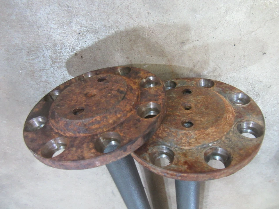 1961 Ford F100 F200 truck rear end axle shaft pair set heavy duty 16 spline  - Image 2 of 2