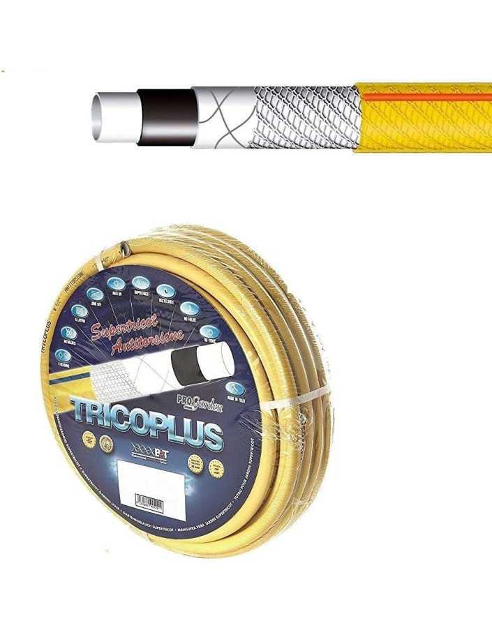 PRO GARDEN TUBO IRRIGAZIONE GIARDINO 6 STRAT TRIKOPLUs 50mt Dm 1/2'-30 MM