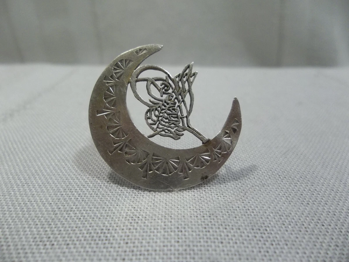 Sterling silver outlet crescent moon