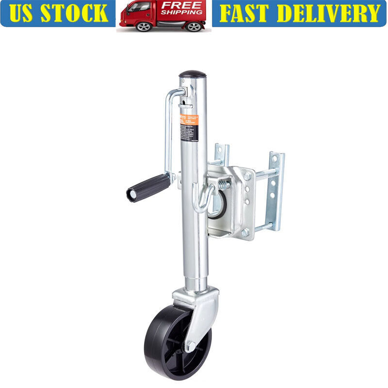 Trailer Jack Boat Trailer Jack 32.8 in 1000 Lbs Heavy Duty W/ PP Wheel & Handle