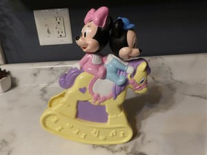 minnie mouse rocking horse