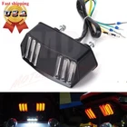 Integrated LED Tail Brake Turn Signals Light for Honda Grom MSX 125 CTX700 14-16