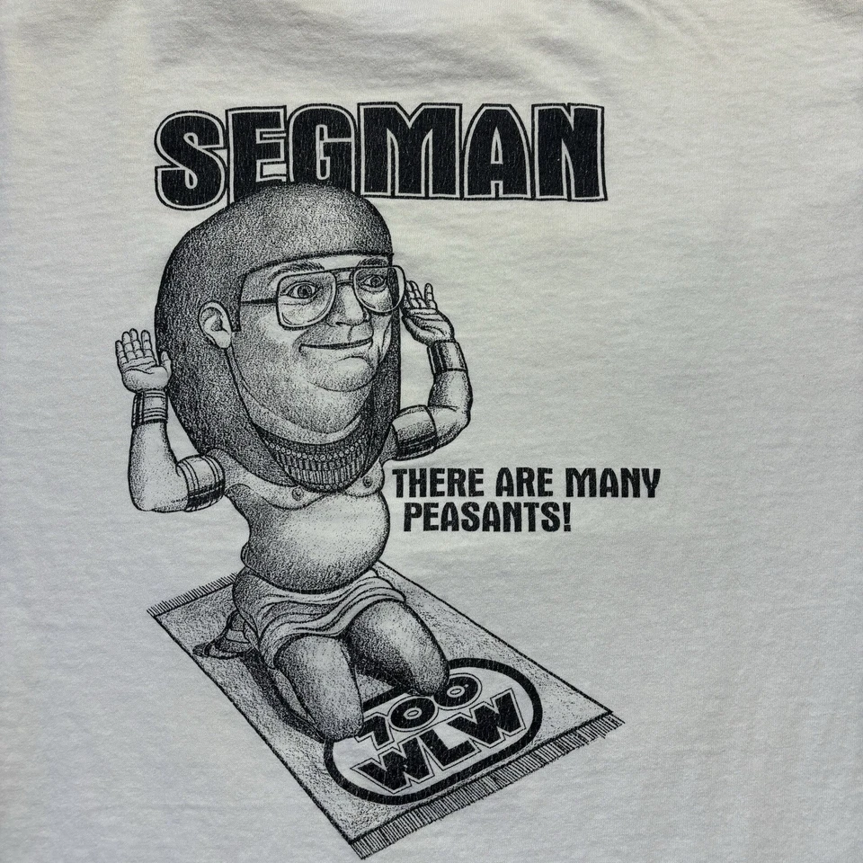 Camisa Promocional Estación Radio Segman 700WLW Vintage Años 80 Solo Hay Una RAW Talla L Foto 4 de 4