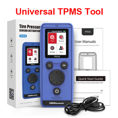 TPS10 Universal TPMS Relearn Tool Auto Tire Pressure Sensor Activate TPMS Reset