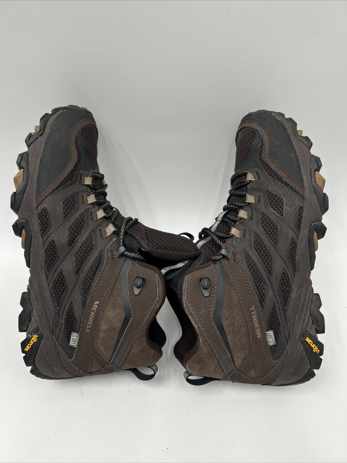 Stivali Merrell Moab uomo 10 marroni a scelta scarpe da trekking trail all'aperto J36981