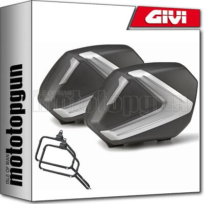 GIVI V37NT SIDE CASES + SIDE HOLDER SUZUKI GSX 650 F 2011 11 2012