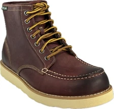 EASTLAND MEN'S LUMBER UP OXBLOOD HANDCRAFTED CLASSIC MOC-TOE WORK BOOTS, 7241-10