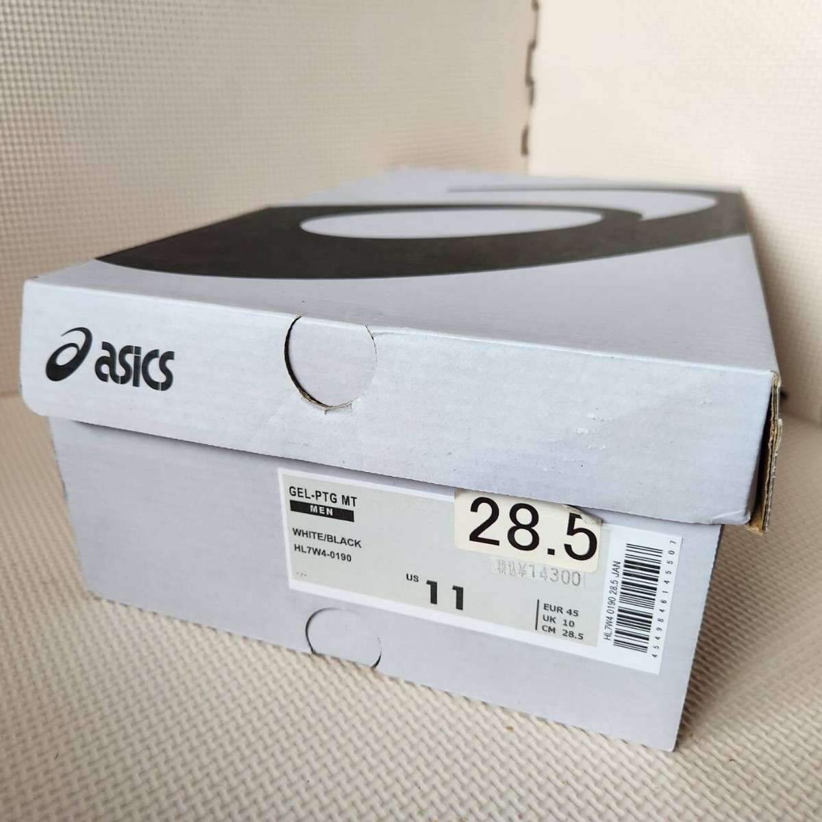ASICS Sportstyle Collections Gel-PTG MT White/Black HL7W4 ASICS Sportstyle Collections Gel-PTG MT White/Black HL7W4