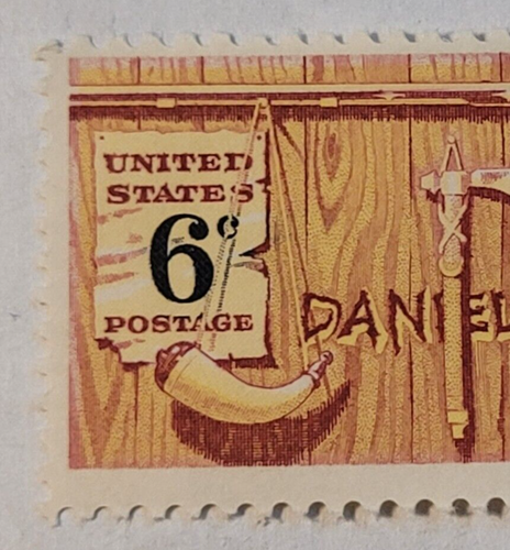 U.S. Postage ~ Daniel Boone 1735 ~ 6¢ Stamp ~Posted~ 1970 ~ K73 - Picture 2 of 6