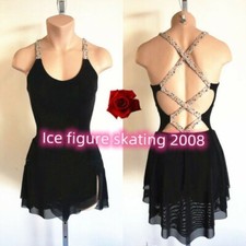 ice figure skating competition dress Gymnastics costume dance Dress dyeing